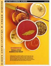 McCall's Cooking School Recipe Card: Sauces 4 - Texas-Style Barbecue Sauce  For Beef Ribs (Replacement McCall's Recipage or Recipe Card For 3-Ring  Binders)