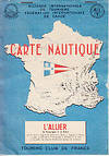 Carte Nautique - L' Allier  [The River Allier]