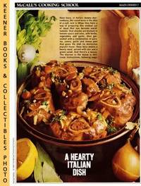 McCall's Cooking School Recipe Card: Main Dishes 7 - Osso Buco (Replacement McCall's Recipage or Recipe Card For 3-Ring Binders) McCall's Cooking School Recipe Card: Main Dishes 7 - Osso Buco (Replacement McCall's Recipage or Recipe Card For 3-Ring Binders)