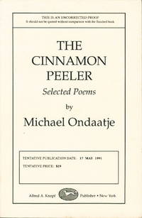 THE CINNAMON PEELER: Selected Poems THE CINNAMON PEELER: Selected Poems
