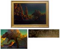 Untitled Fantasy Landscape Original Art