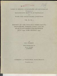 REPORT OF THE FIVE-DAY FORECASTING PROCEDURE, VERIFICATION AND RESEARCH  AS CONDUCTED BETWEEN JULY 1940 AND AUGUST 1941