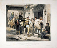 L'Auberge du Gros Coq a Schopfheim, (Duch&eacute; de Bade) / No Room Left [Pl. 12]