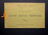 DAIRY MAIDS' FESTIVAL, GIVEN BY THE LADIES OF THE BLAIRSVILLE, M. E. CHURCH