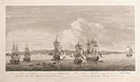 [Taking Martinique] A View of the Port of La Trinit&eacute; and all the north side of Martinique, Taken by the Right Honble. Augustus Hervey Febry. the 11th. 1762