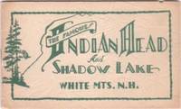 THE FAMOUS INDIAN HEAD AND SHADOW LAKE, WHITE MOUNTAINS, N.H