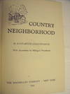 Country Neighborhood