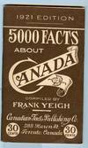 5000 Facts About Canada 1921 Edition
