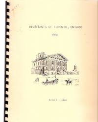 Inhabitants of Toronto, Ontario - 1850 Inhabitants of Toronto, Ontario - 1850