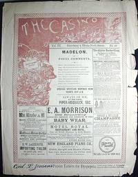 The Casino Dec. 1887 vol. 3 no. 43 [theater program for Madelon by Henri Meilhad and Ludovic Halevy, with music by Charles Lecocq] music director John J. Braham; manager Rudolph Aronson
