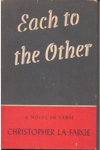 Each to the Other: A Novel in Verse Each to the Other: A Novel in Verse