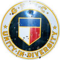 G.F. W. C. Sign "Unity in Diversity"