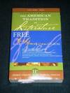 American Tradition in Literature, The: Volume One (Examination Copy)