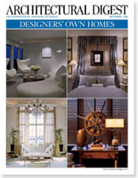 Architectural Digest 9/06 DESIGNERS' OWN HOMES