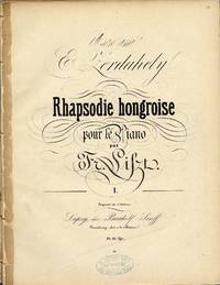 Rhapsodie hongroise pour le Piano [Nos.] I [-15]