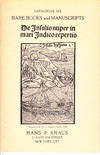 Catalogue XIX Rare Books and Manuscripts