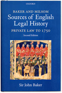 Baker and Milsom's Sources of English Legal History. Private Law to