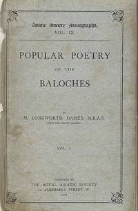 Popular Poetry of the Baloches. Vol. 1