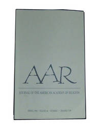 AAR: Journal of the American Academy of Religion, Volume 66, Number 1 (Spring 1998) AAR: Journal of the American Academy of Religion, Volume 66, Number 1 (Spring 1998)
