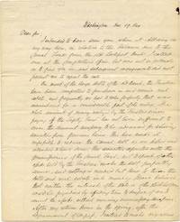 Congressman Washington Hunt Writes to Comptroller A.c. Flagg About Erie Canal Finances:   