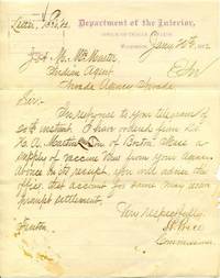 Indian Commissioner Hiram Price Orders Vaccine for the Native Americans In Nevada