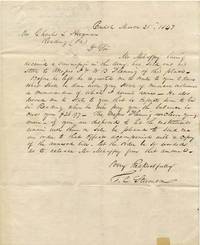 Soldier In the Mexican War Sells His Stock of Instruments