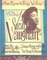 THE SPARKLING VOICE OF THE DIVINE SARAH VAUGHAN: THE SPARKLING VOICE OF THE DIVINE SARAH VAUGHAN: