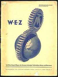 W.E.Z.: Wirtschafts, und Export-Zeitschrift: Deutsche Ausland-Ausgabe, Nummer 10, October, 1937
