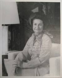 An Oversized Lady Bird Johnson Signed Photograph