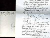 Autograph Letter Signed ("Lois") Autograph Letter Signed ("Lois")