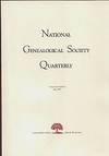 National Genealogical Society Quarterly (Volume 85, Number 2, June 1997) National Genealogical Society Quarterly (Volume 85, Number 2, June 1997)