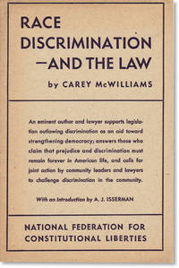 Race Discrimination - and the Law