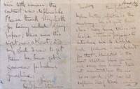 A.L.S  Robert Louis Stevenson to his mother