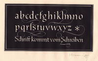 THE FINE ART OF LETTERS. PAGES FROM PUBLICATIONS BY HERMANN ZAPF