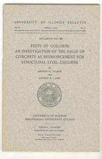 Tests of Columns: An Investigation of the Value of Concrete as Reinforcemen t for Structural Steel Columns