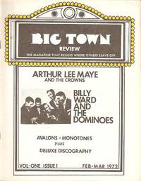 BIG TOWN REVIEW, Vol 1, Issue 1, Feb-Mar 1972: BIG TOWN REVIEW, Vol 1, Issue 1, Feb-Mar 1972: