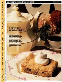 McCall's Cooking School Recipe Card: Desserts 37 - Date-Nut Torte (Replacement McCall's Recipage or Recipe Card For 3-Ring Binders) McCall's Cooking School Recipe Card: Desserts 37 - Date-Nut Torte (Replacement McCall's Recipage or Recipe Card For 3-Ring Binders)