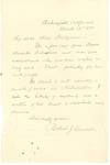 Autograph letter signed (ALS) from Bakersfield, California, March 19, 1896: