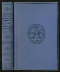 Valentine's Manual Of Old New York 1924