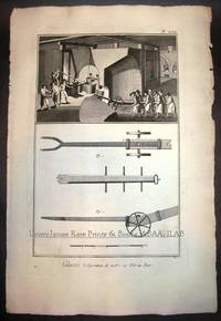 Pl. XXIX Glaces, l'Operation de mettre un Pot au Four (Manufacture of Ice)  Encyclop&eacute;die ou Dictionnaire Raisonn&eacute; des Sciences, des Arts et des M&eacute;tiers