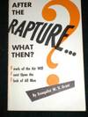 After the Rapture...What Then?