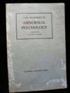 Case Histories In Abnormal Psychology