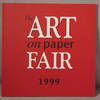 The Art on Paper Fair 1999