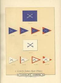 Civil War Flag Print: Flags of the Army of the United States carried during The War of the Rebellion, 1861-1865-Cavalry Corps  Cavalry Corps -Army of the Potomac- 2nd Division