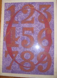 Original silkscreen  of numerals