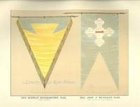 Civil War Flag Print: Flags of the Army of the United States carried during The War of the Rebellion, 1861-1865 *Gen. Averill's Flag & Gen. Reynold's Flag*  General Averill's Headquarters Flag (West Virginia) & General John F. Reynold's Flag (First Corps at Gettysburg)