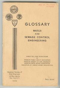 GLOSSARY: Water and Sewage Control Engineering GLOSSARY: Water and Sewage Control Engineering
