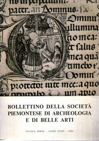 BOLLETTINO DELLA SOCIETA' PIEMONTESE DI ARCHEOLOGIA E DI BELLE ARTI