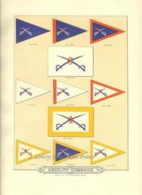 Civil War Flag Print: Flags of the Army of the United States carried during The War of the Rebellion, 1861-1865 -Cavalry Command  Cavalry Command- Army of the Cumberland 3rd & 4th Division