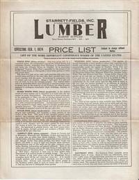 LUMBER & MASONS' SUPPLIES: